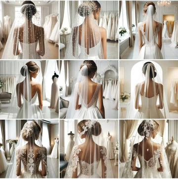 Choose from One of Our Veils or Custom-Make Your Design for The Veil Wedding.