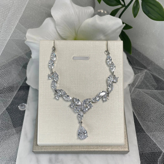 Brielle Necklace Elegant Bridal Jewellery.