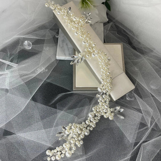 Valentina hair vine bridal costume jewellery.