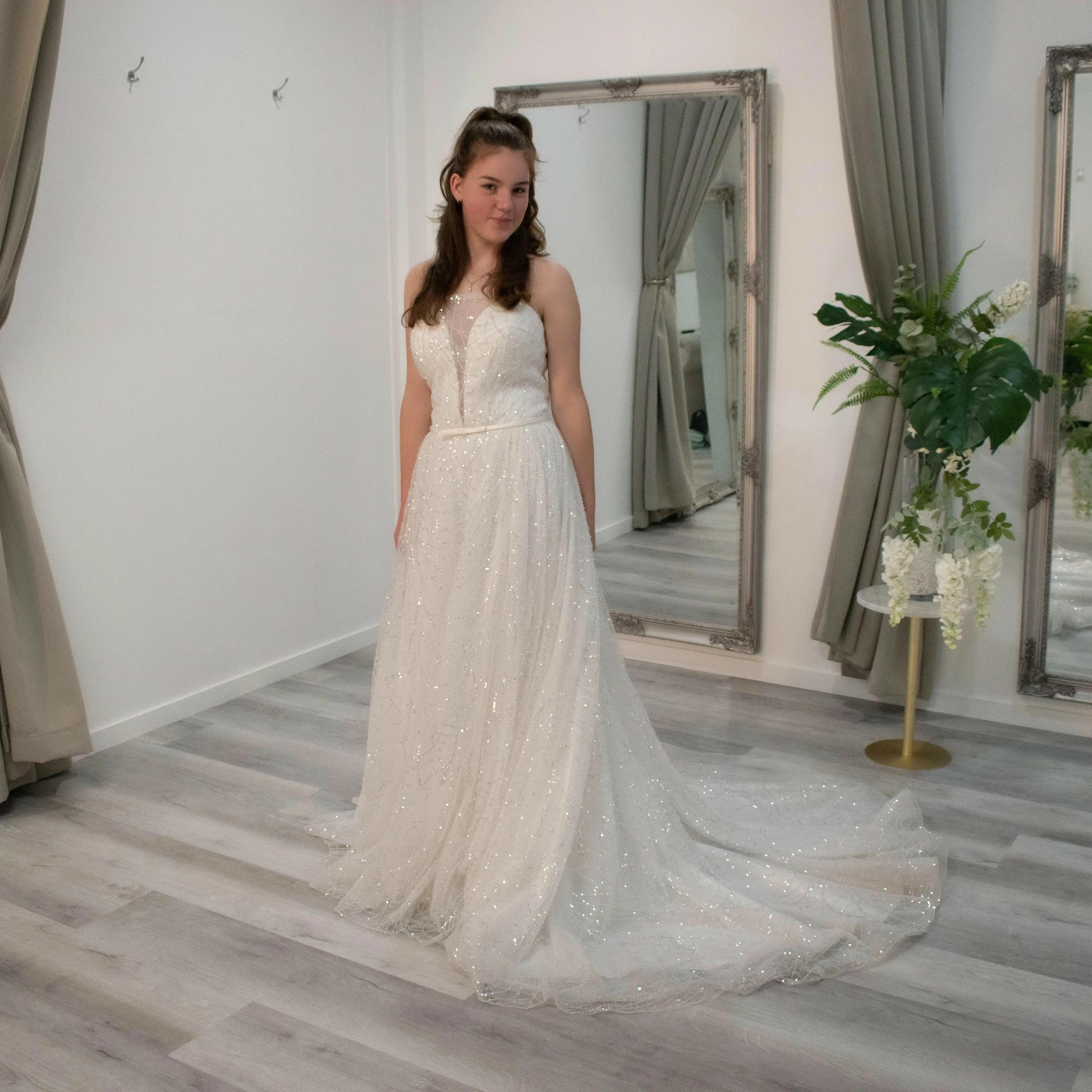 bella bridal dresses Bella Bridal Gown - Beaded Wedding Dress