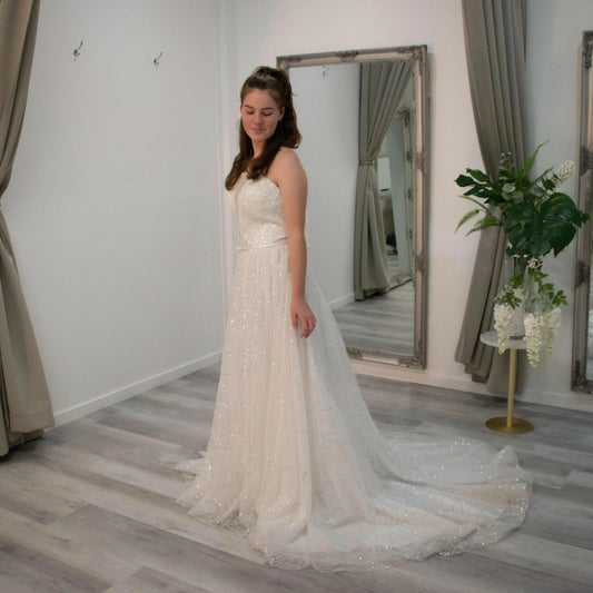 Bella Bridal Gown - Beaded Wedding Dress.