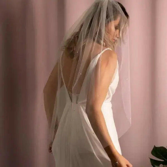 Cibrina Diamante Wedding Veil.