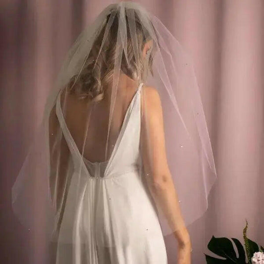 Cibrina Diamante Wedding Veil.