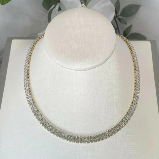 Dazzling Breanna Gold Necklace.