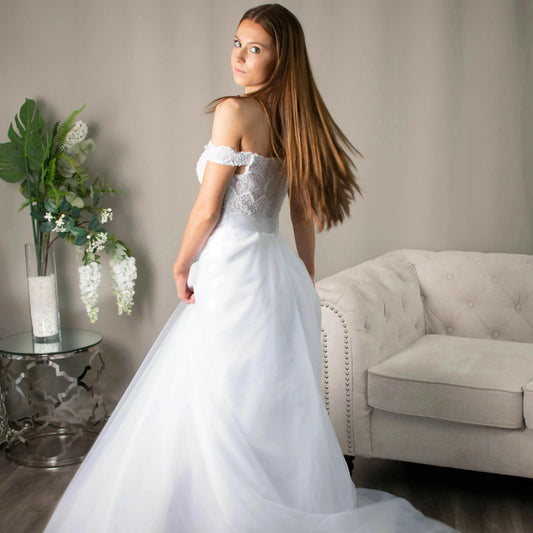 Elegant Beaded Bodice Deb Dress: Armadale Debutante Ball Dresses.
