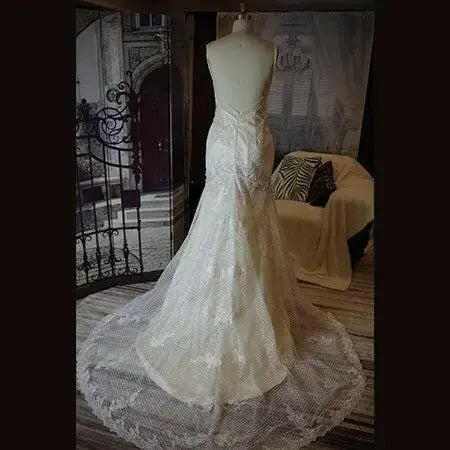 Madalyn Gown - Exquisite Fishtail Wedding Dress.