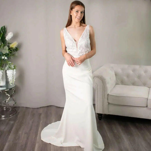 Meredith Australia's Mermaid Style Wedding Dress.