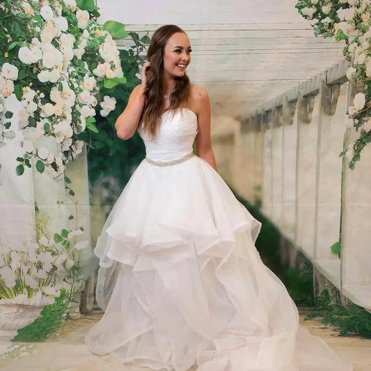 Thelma A-Line Sweetheart Bridal Gown.