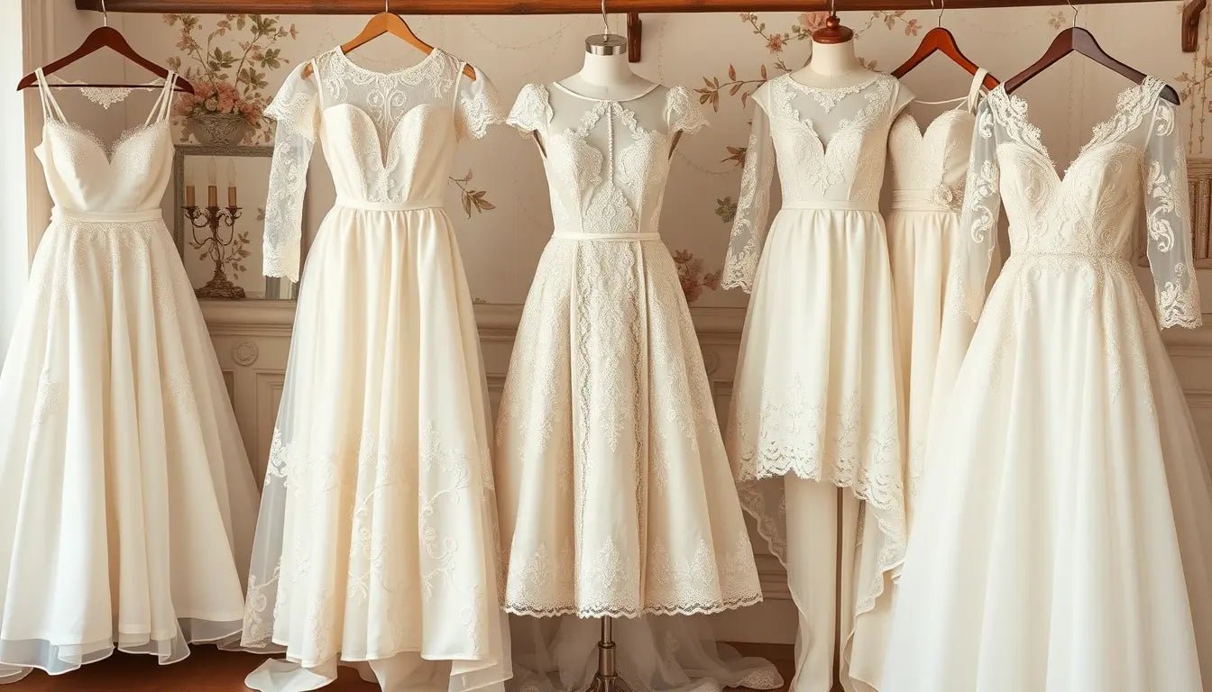 Exquisite Collection of Vintage Wedding Dresses: Timeless Elegance for Your Special Day - Divine Bridal