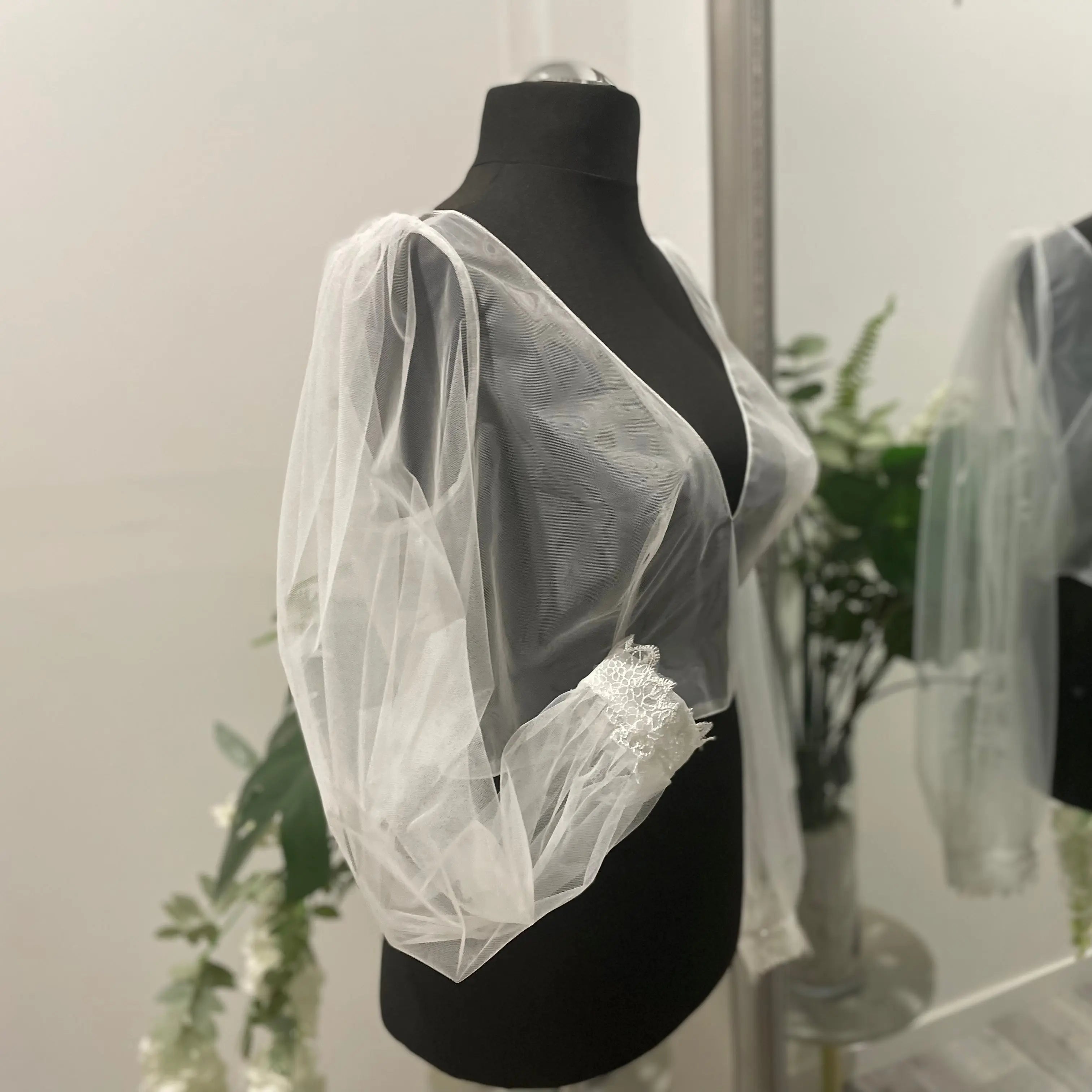 Elegant Bridal Bolero Jackets.