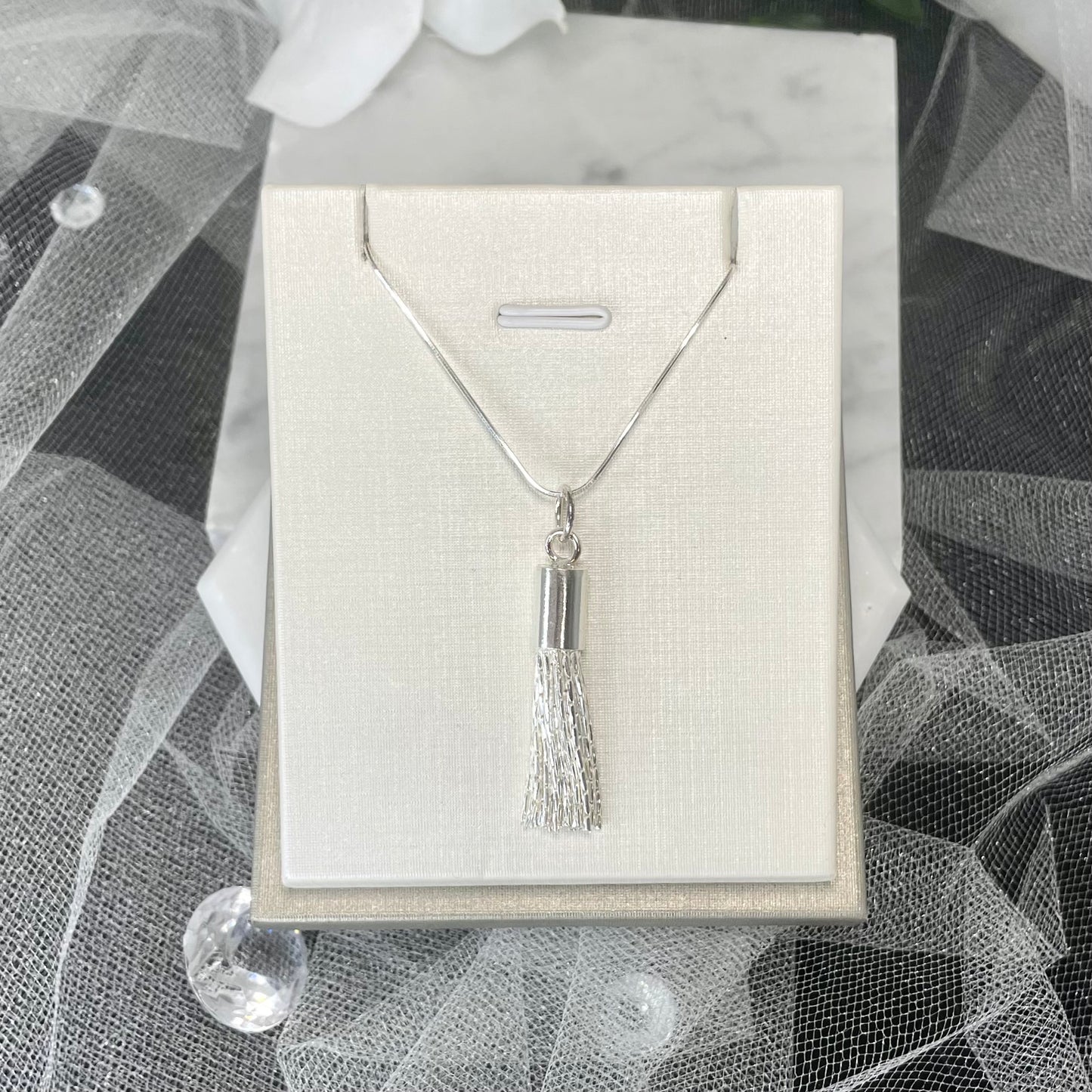 Merrily Silver Necklace