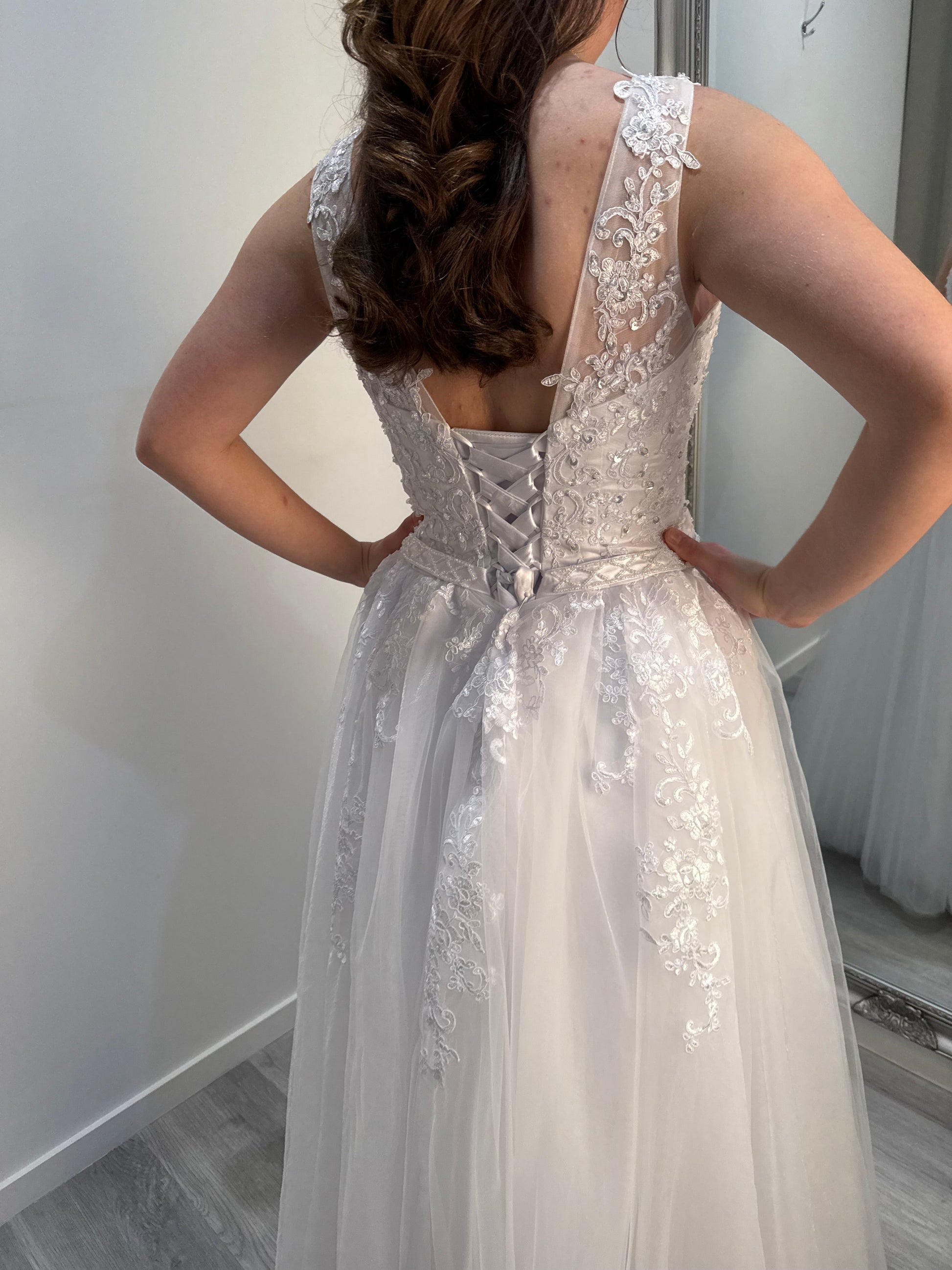 (Copy) Bella Debutante Dress – Satin Corset Deb Gown with Sweetheart Neckline Divine Bridal