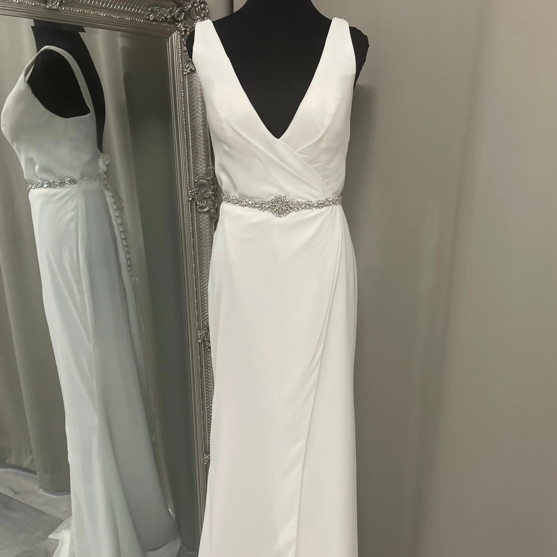 Chantelle silver wedding belt.