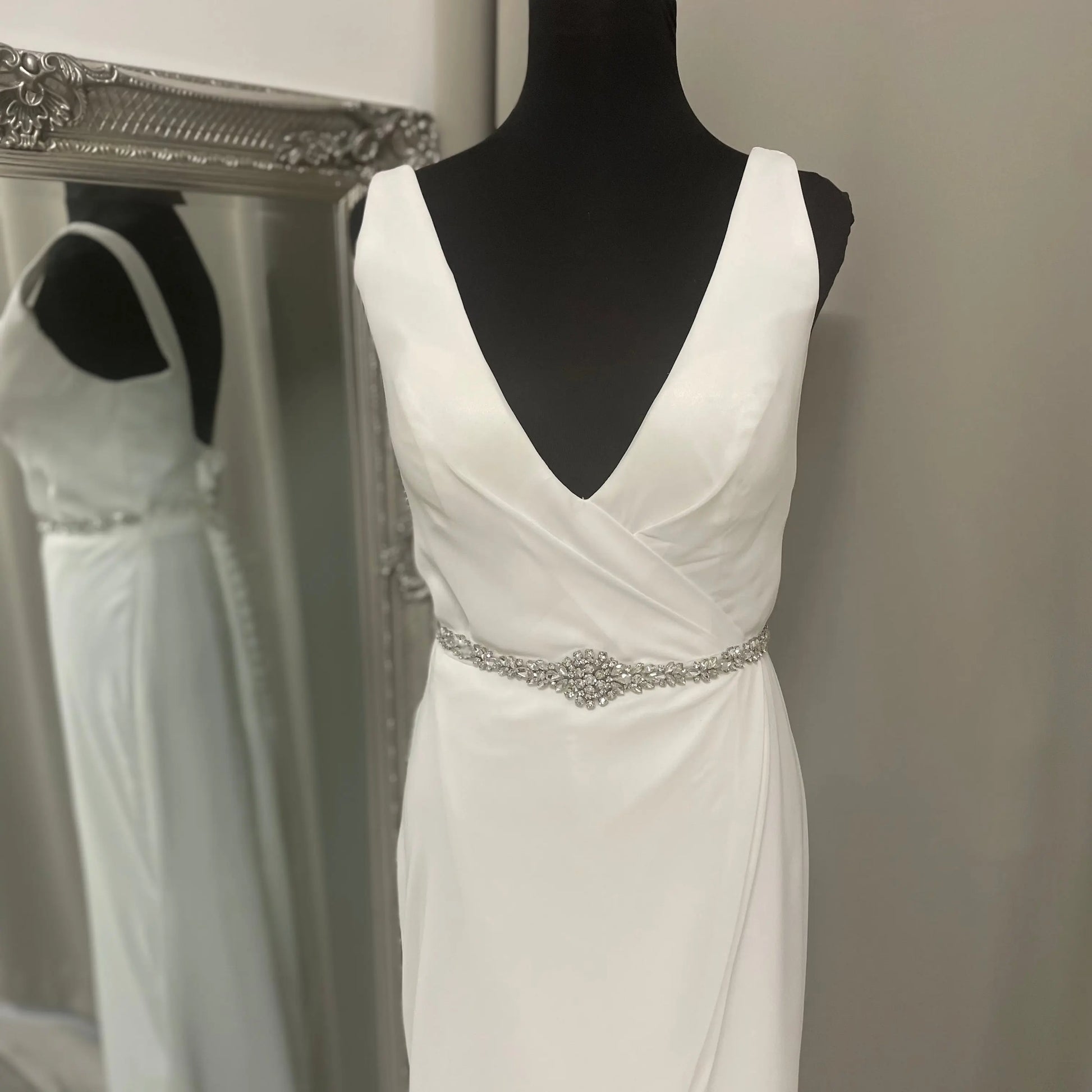 Chantelle silver wedding belt.