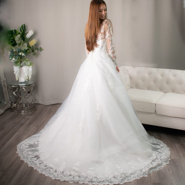 Ellis Lace Ball Gown Wedding Dress
