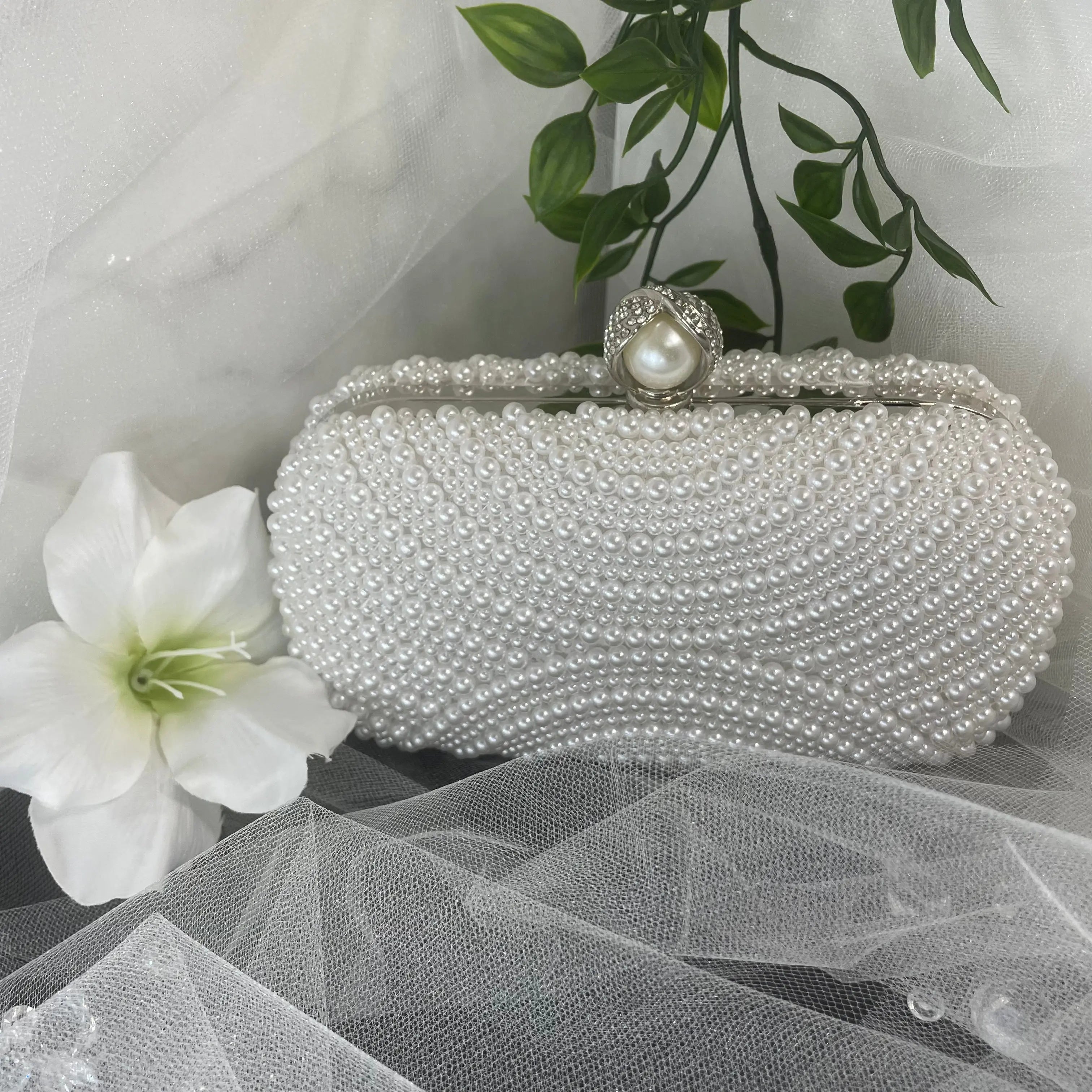 Divine clutch bag.