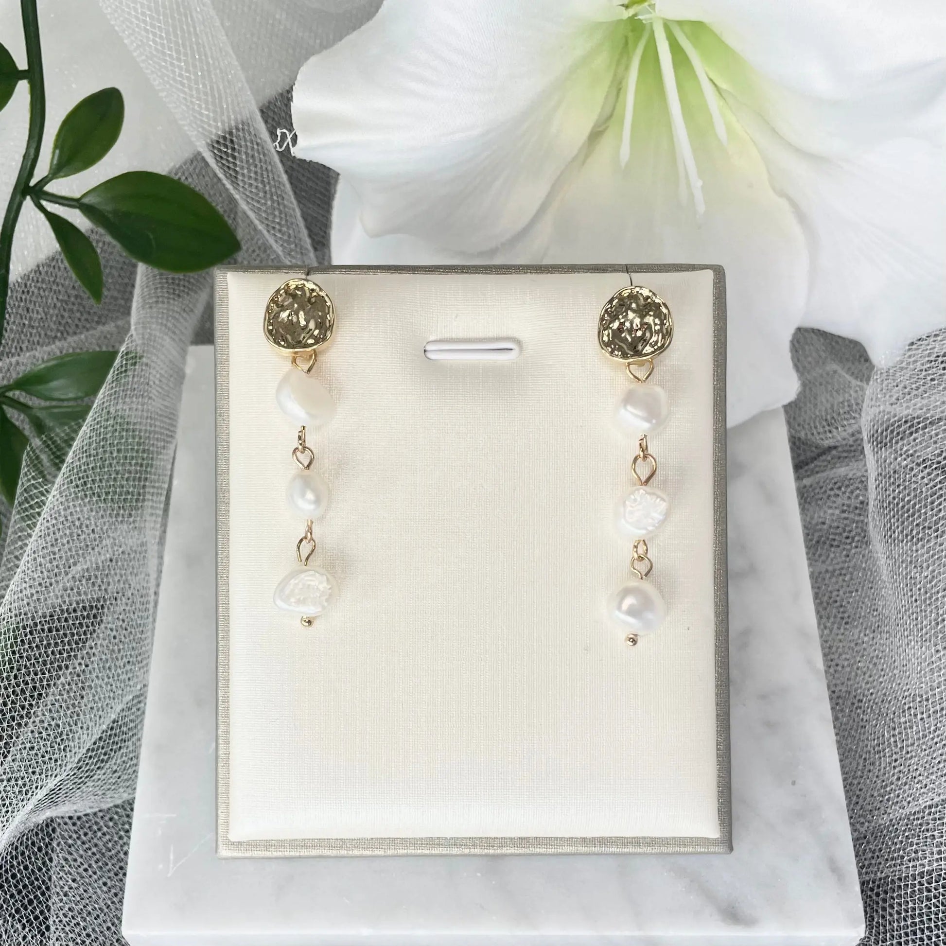 Lancee Bridal Earrings.
