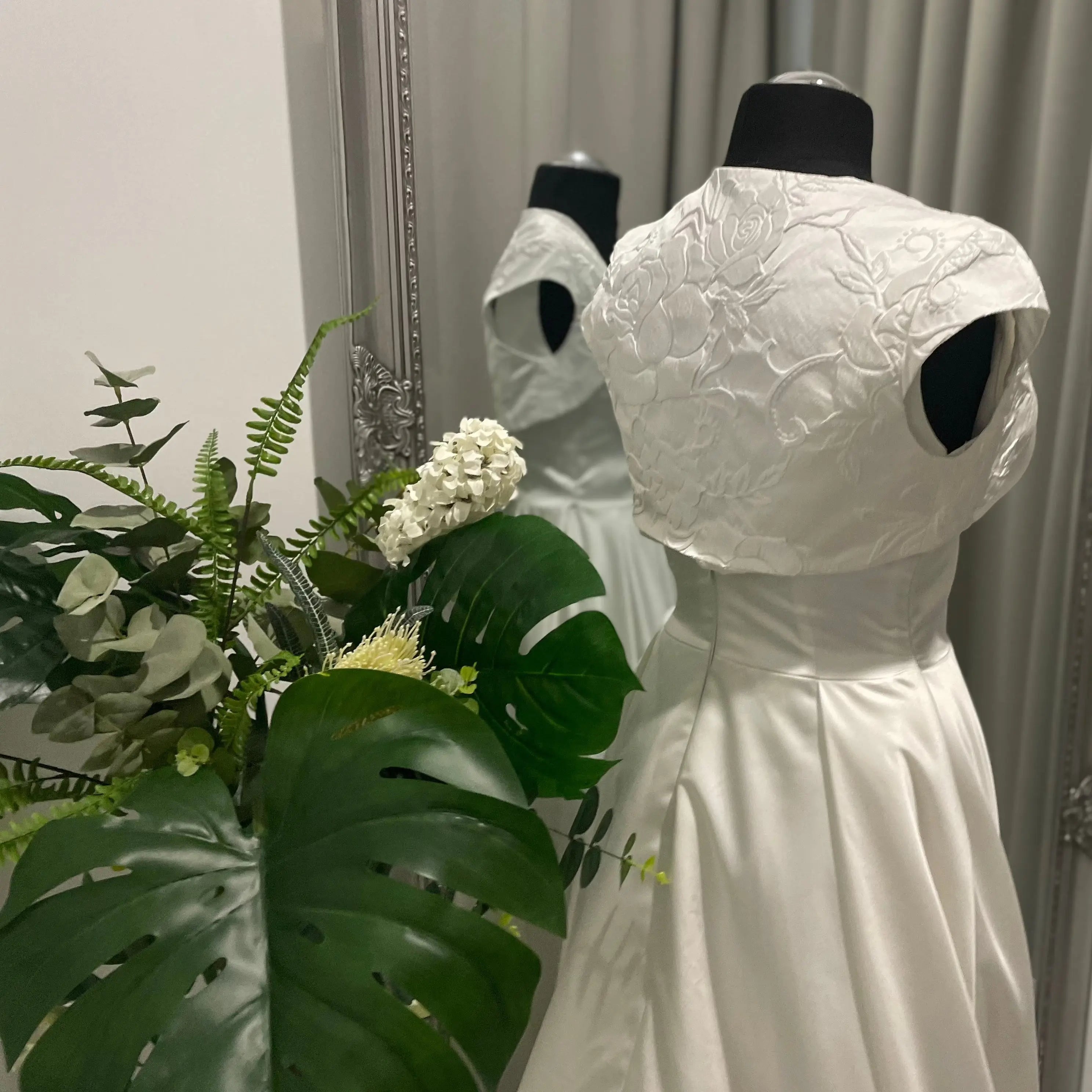 Gemma Cap Sleeve Bolero Jacket for Elegant Bridal Wear.