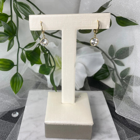 Georgini Gold Bridal Earrings | Exclusive Designer Jewellery.