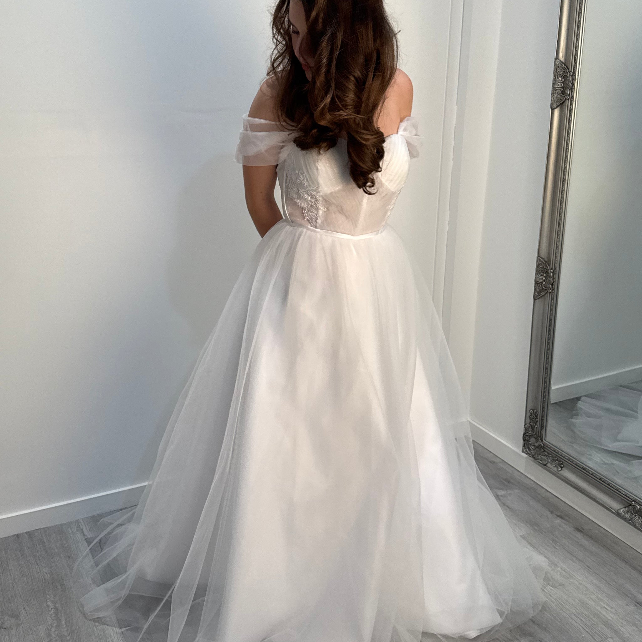 Téa Debutante Dress – Elegant Lace & Tulle Deb Gown on Sale (Now $500) Divine Bridal