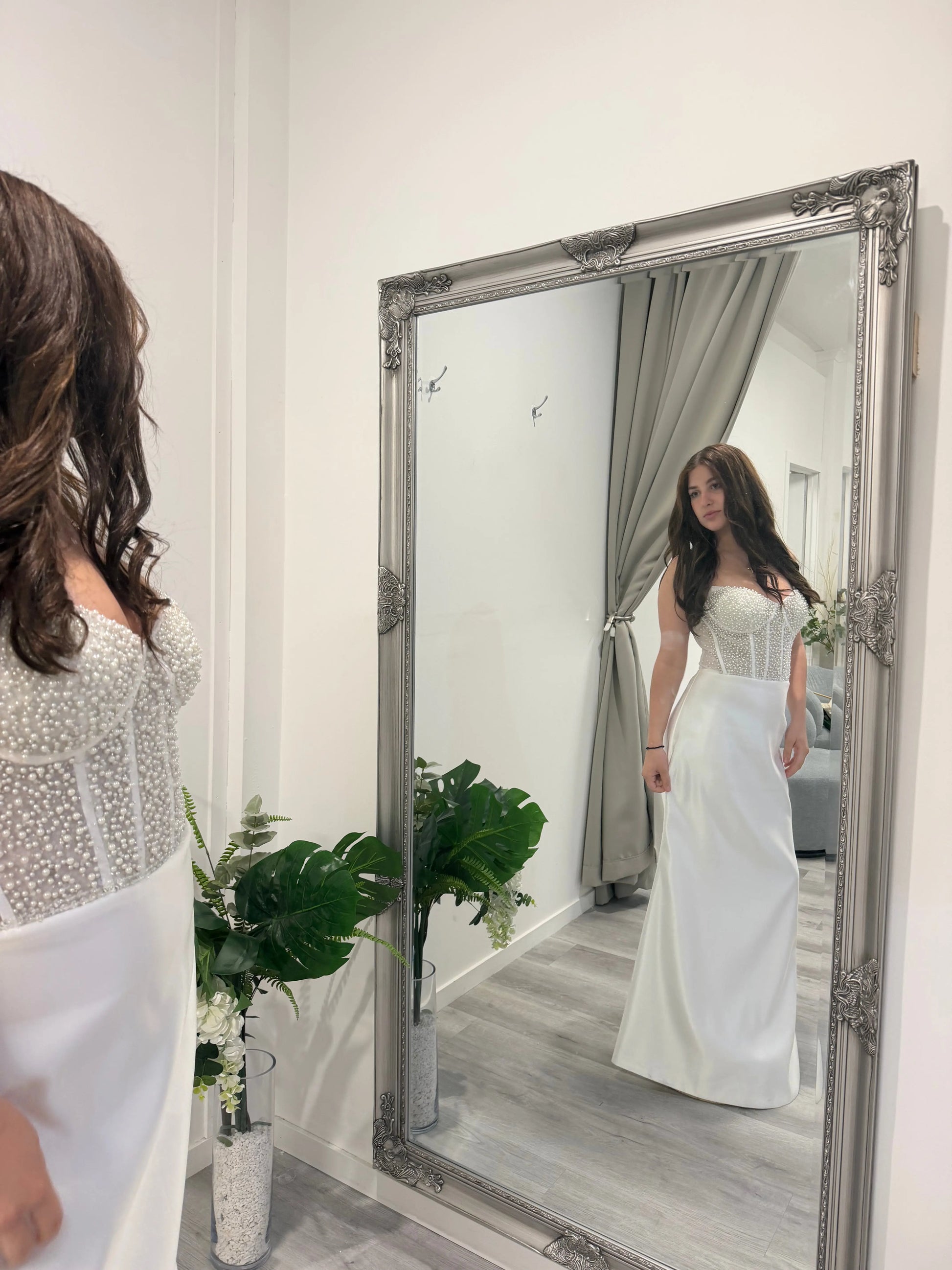 Beaded Corset Wedding Dress Selene.