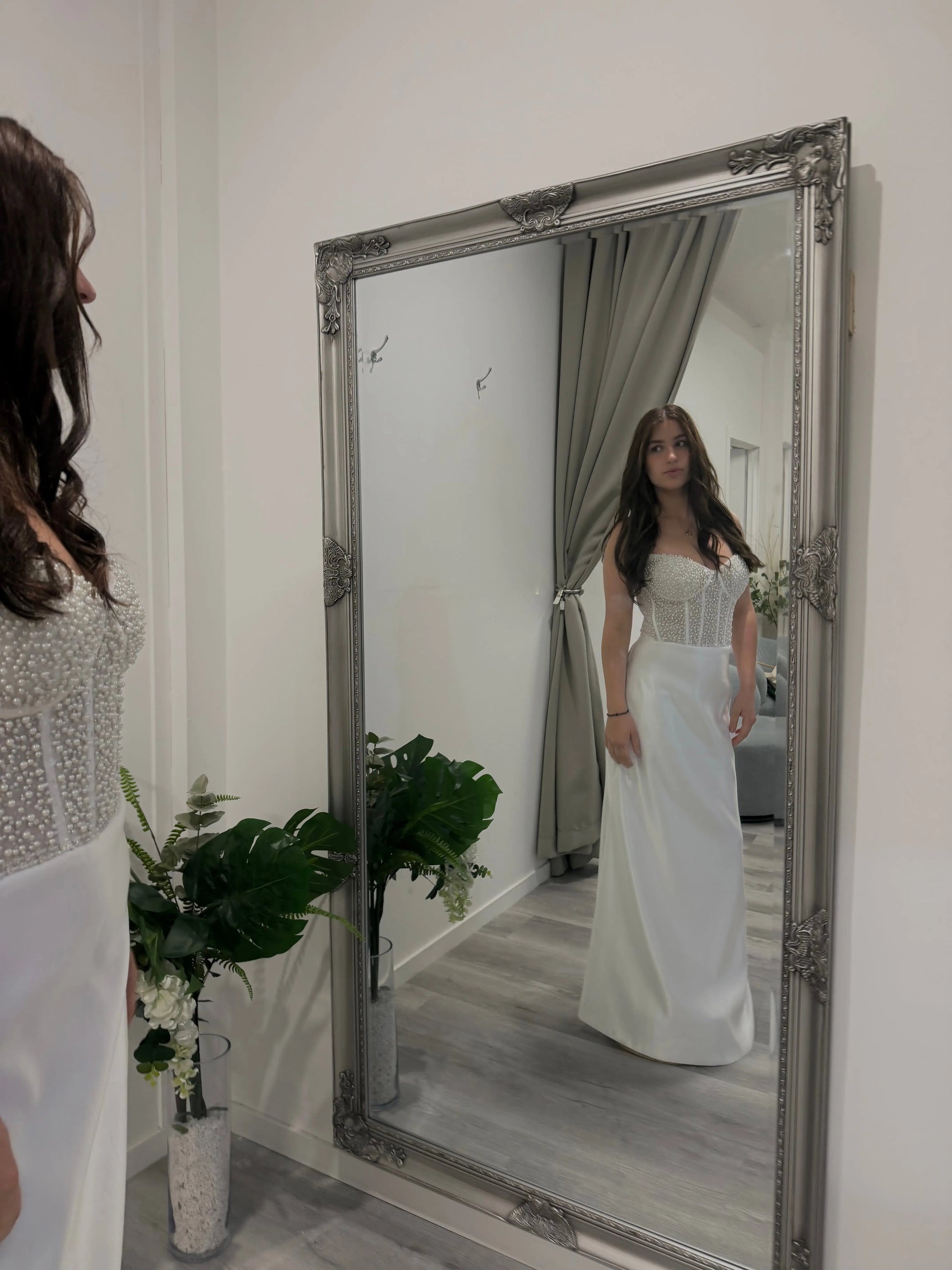 Beaded Corset Wedding Dress Selene.