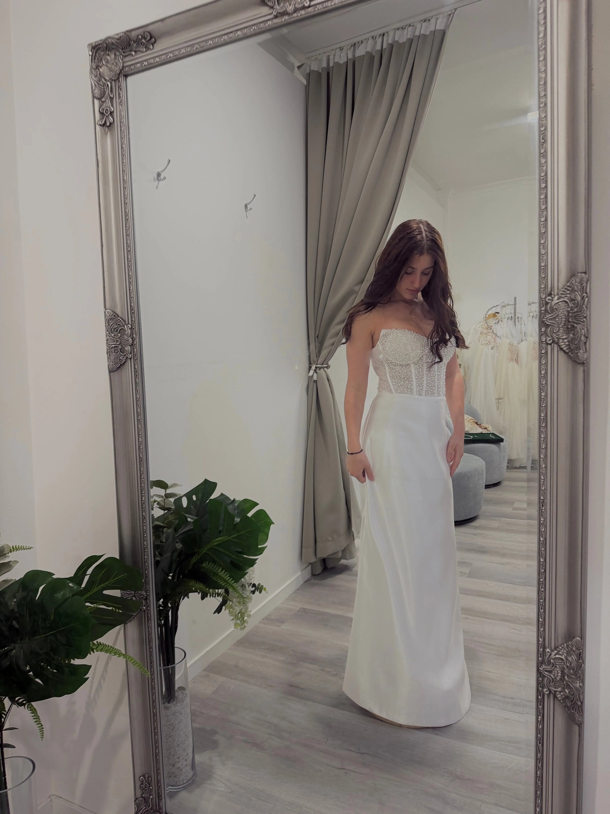 Beaded Corset Wedding Dress Selene.