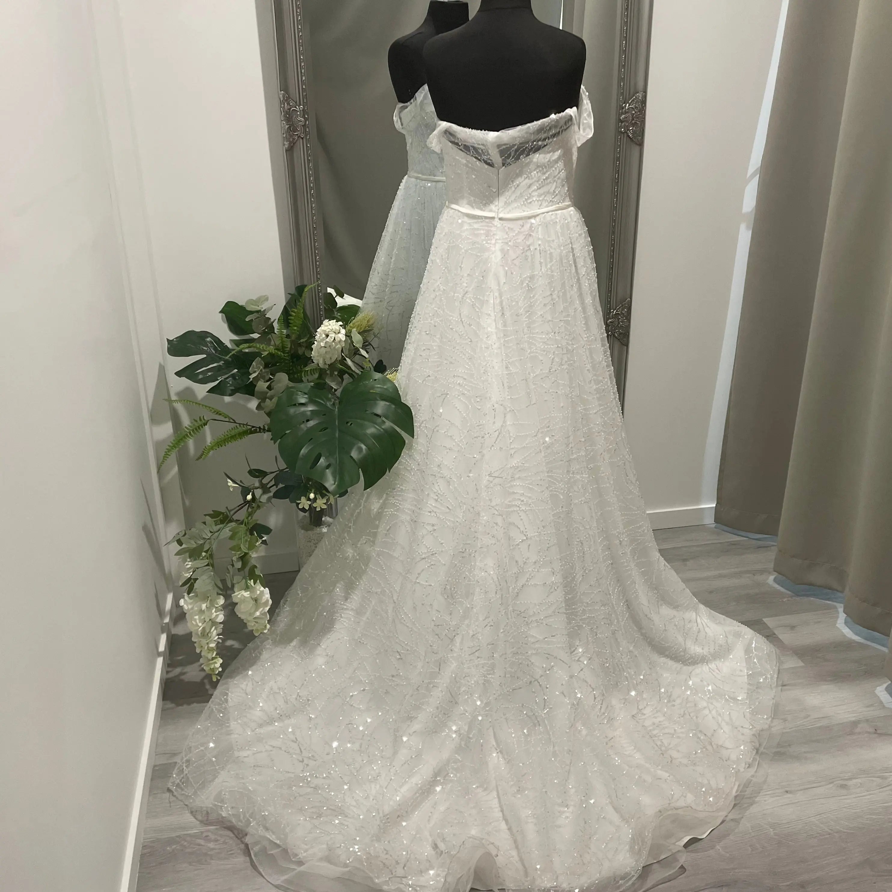 Bella Bridal Gown - Beaded Wedding Dress.