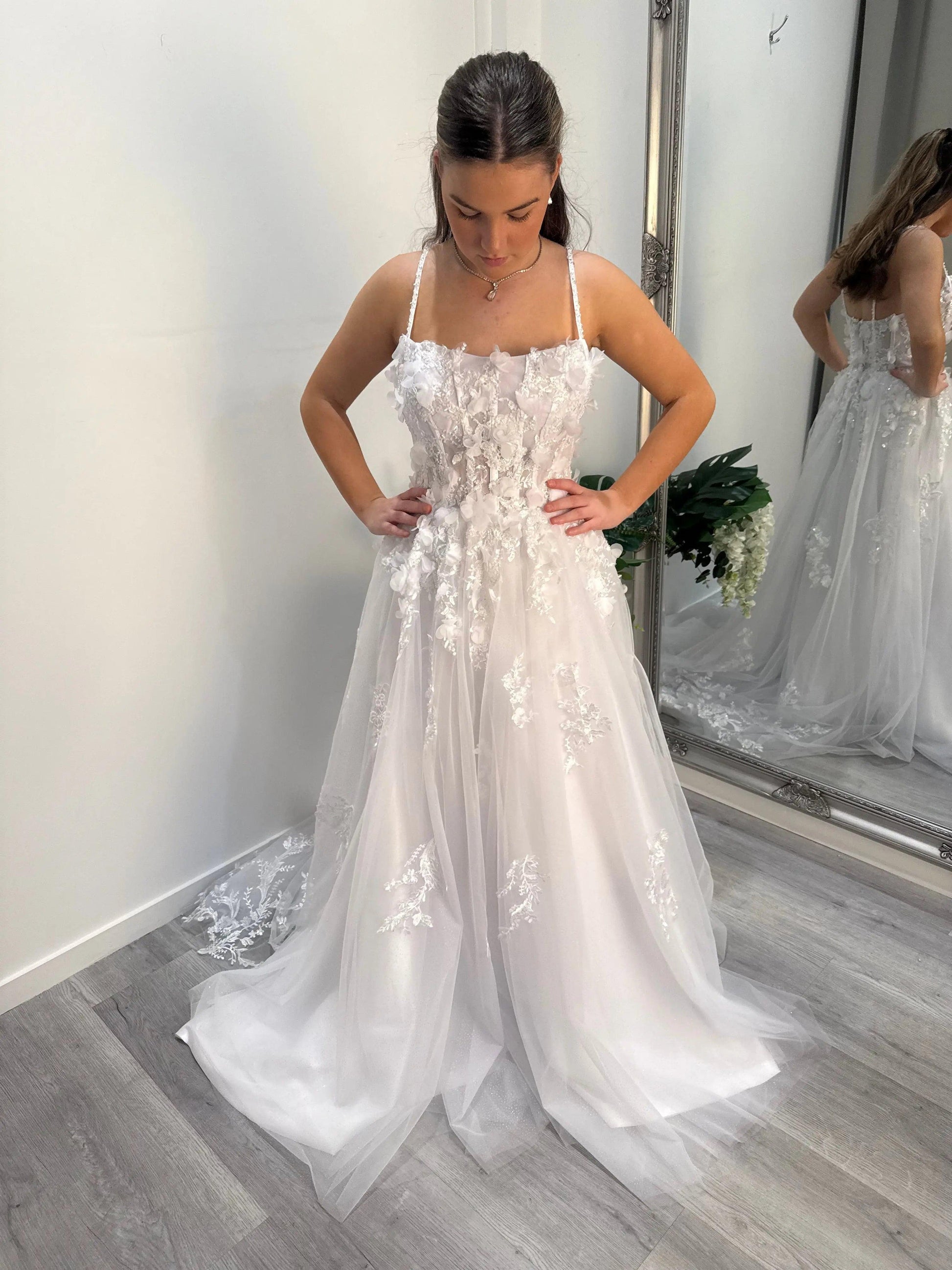 white beaded corset dress Beaded Corset Dress