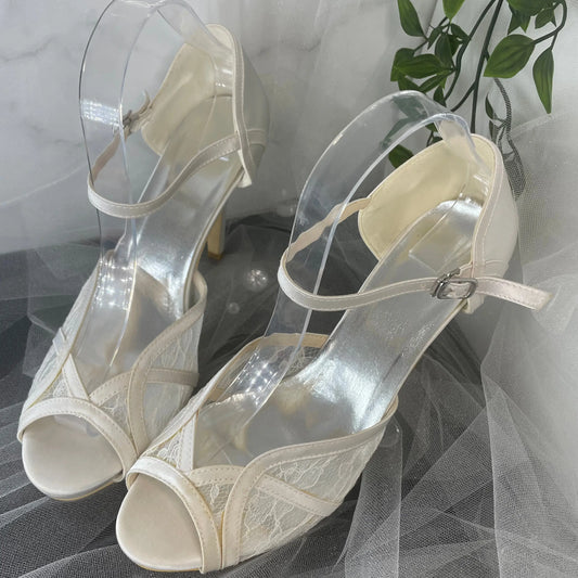 Juice bridal shoes.