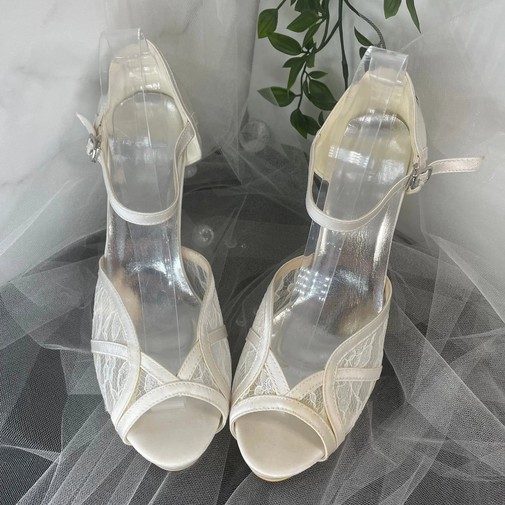 Juice bridal shoes.
