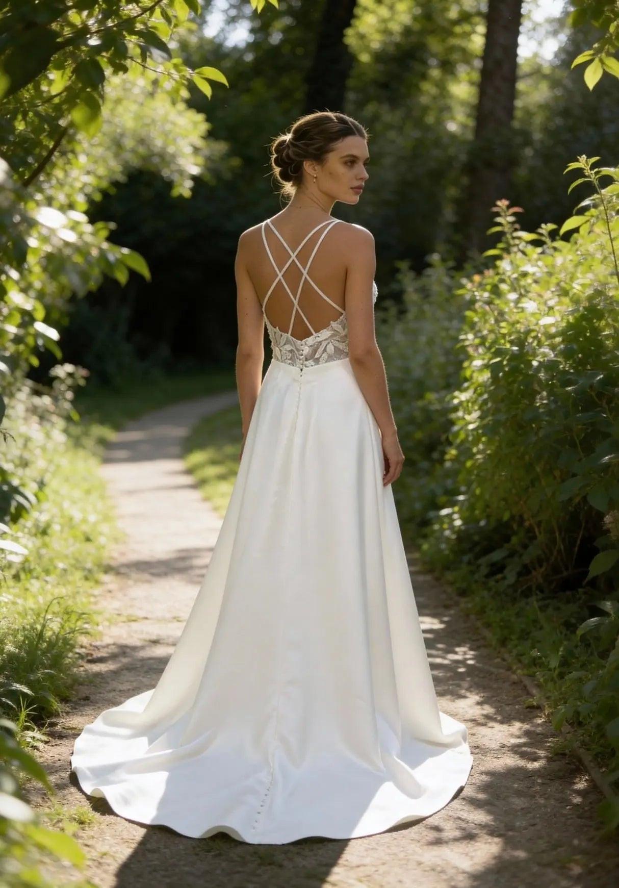 Krysta: Timeless Elegance in Bridal Styles Wedding Dress.