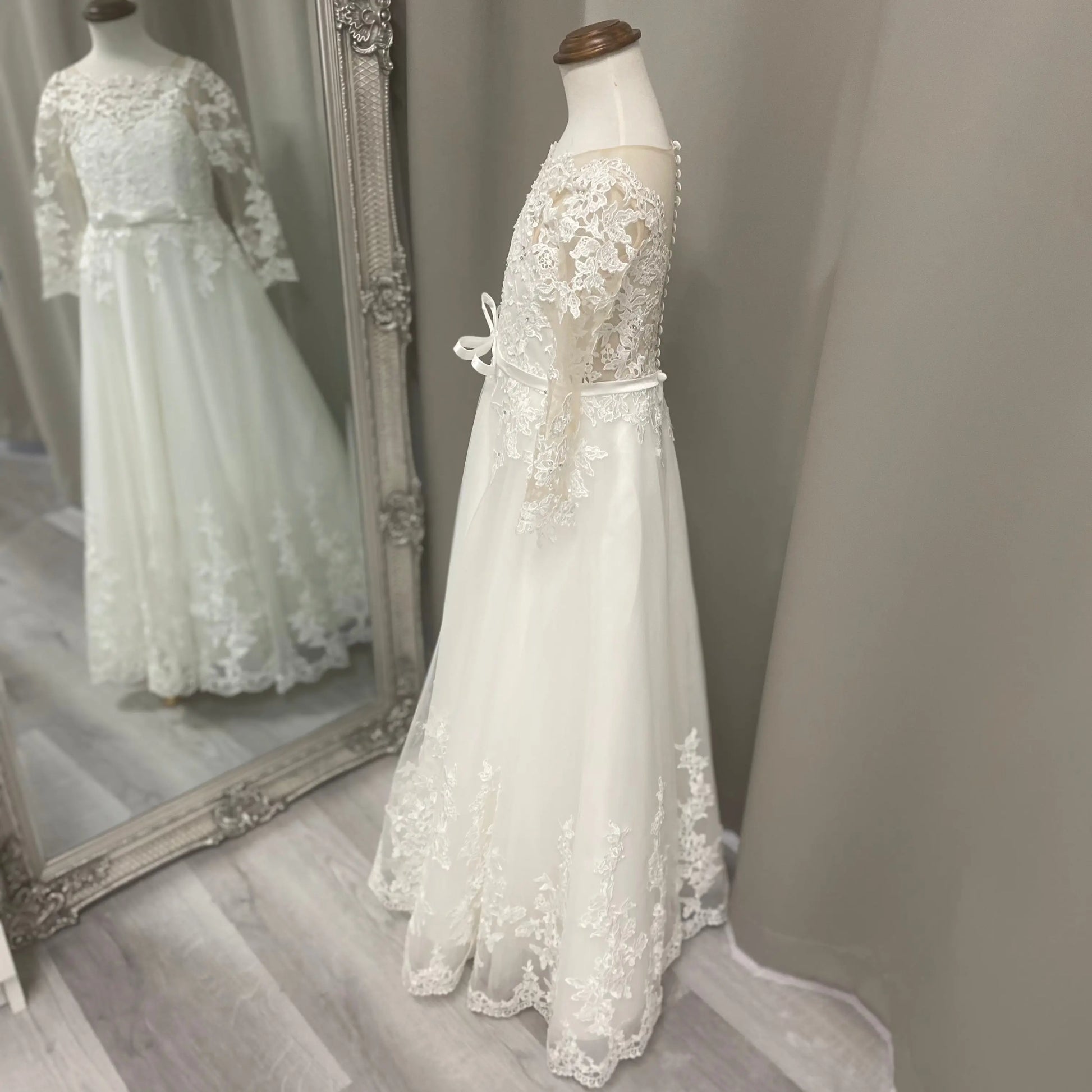 Leila flower girl dress.