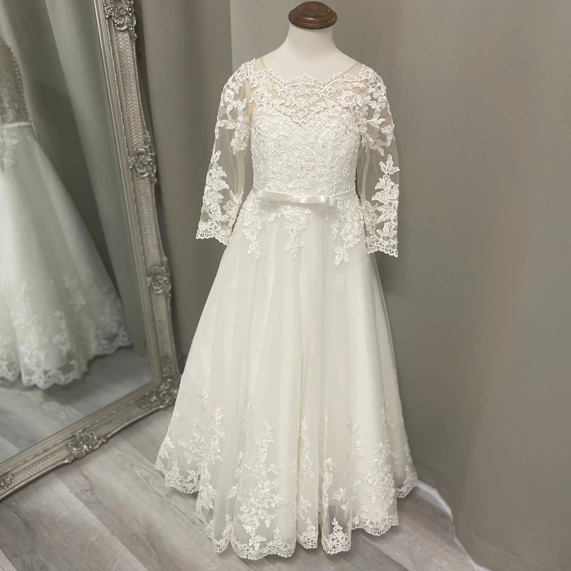 Leila flower girl dress.