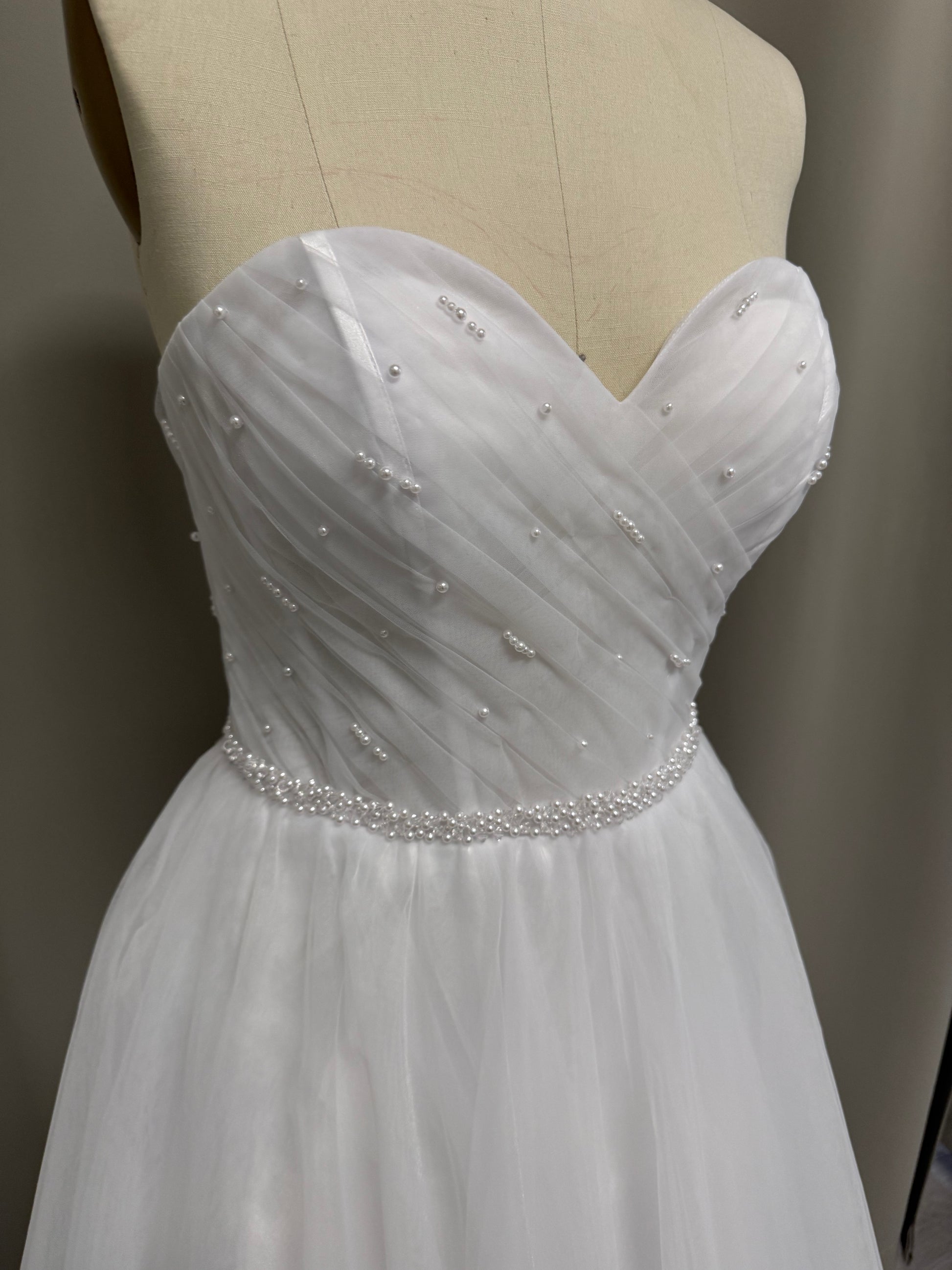 Debutante Dress Melbourne - Pearl Gown.