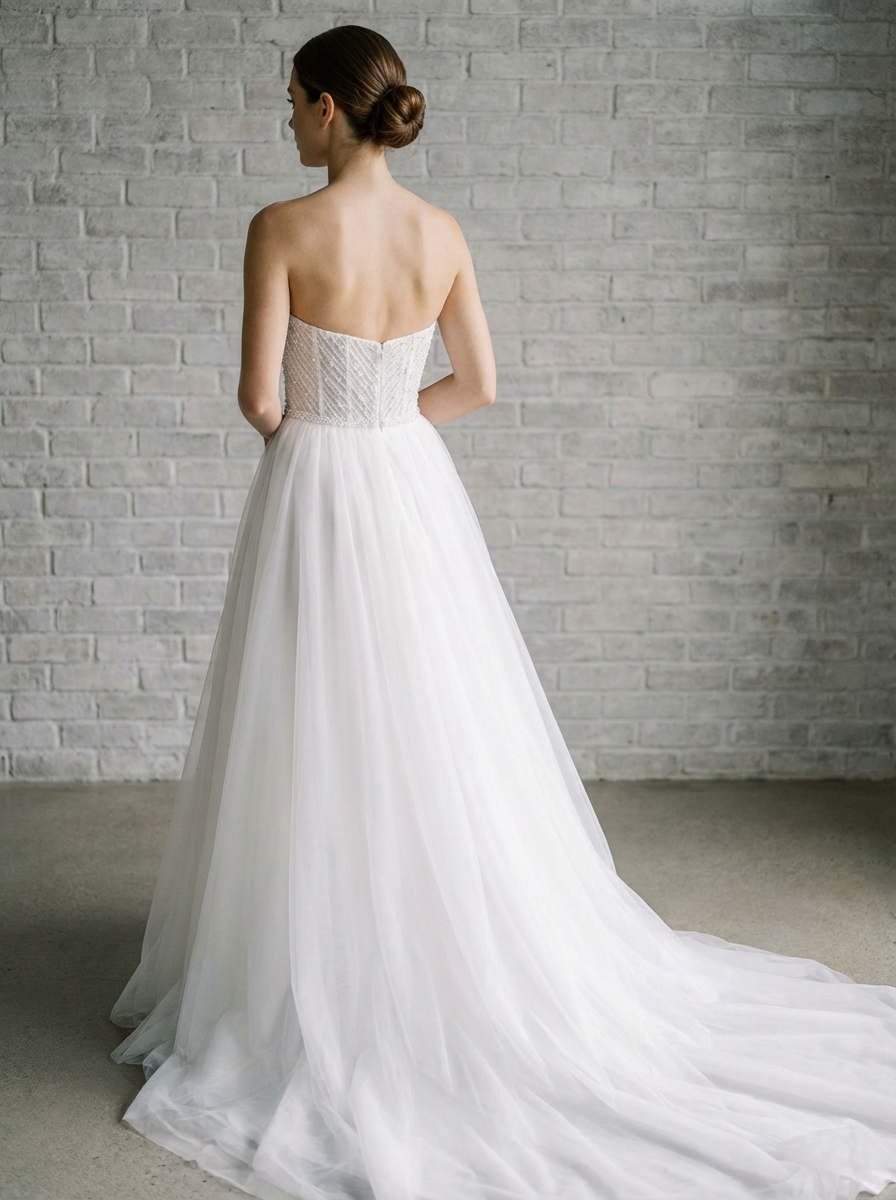 Debutante Dress Melbourne - Pearl Gown.