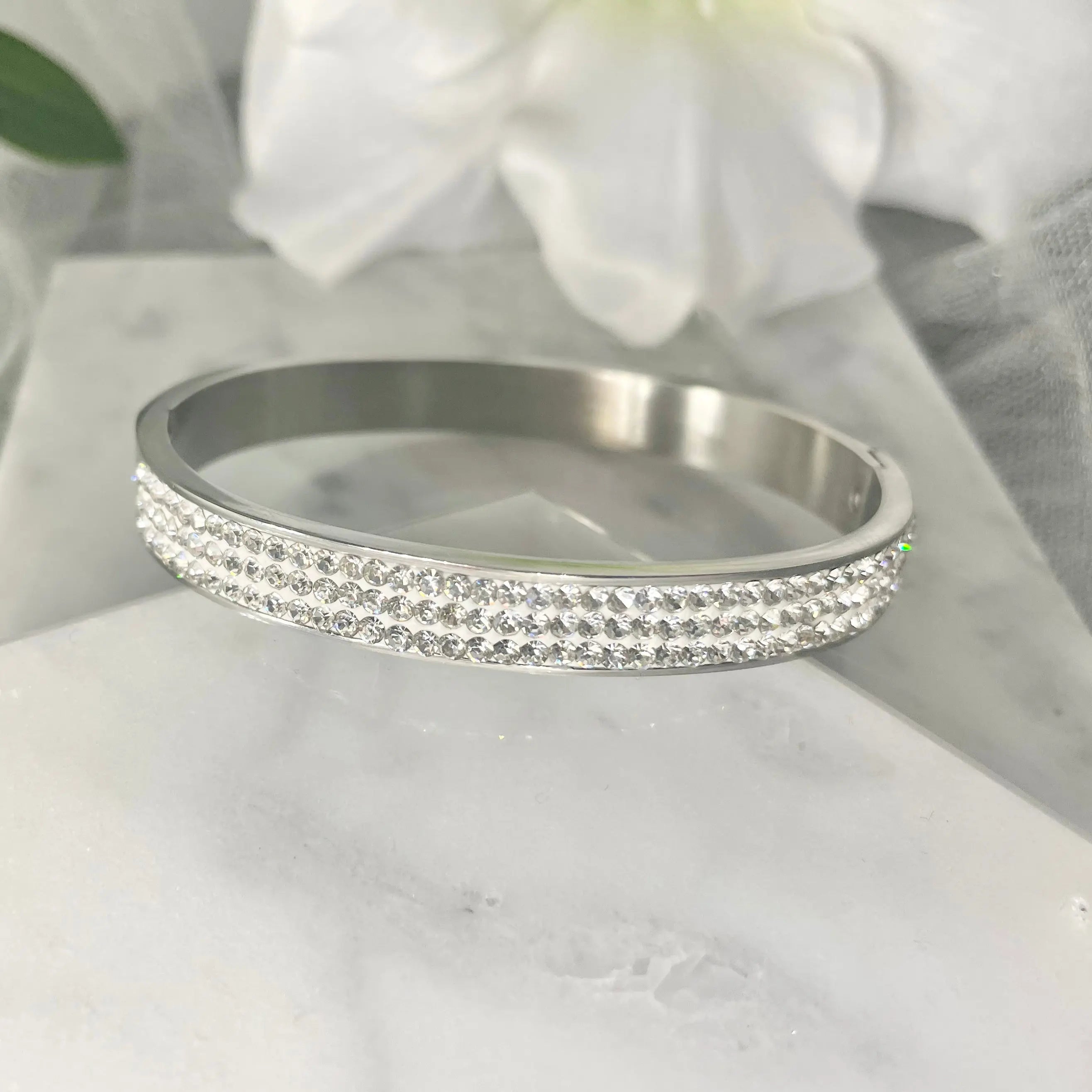 Roma Wedding Bracelet in Silver, Gold, and Rose Gold | Divine Bridal.