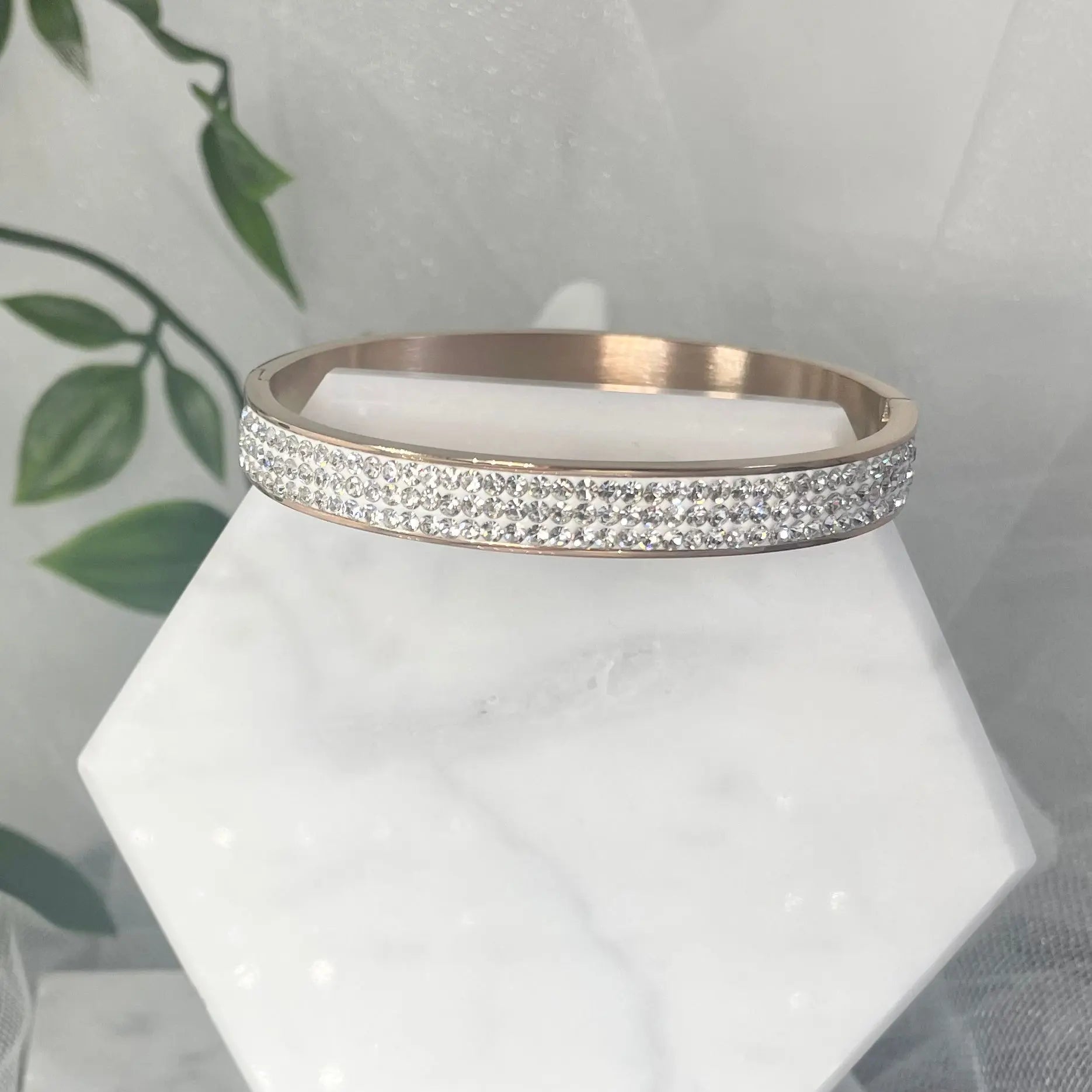 Roma Wedding Bracelet in Silver, Gold, and Rose Gold | Divine Bridal.