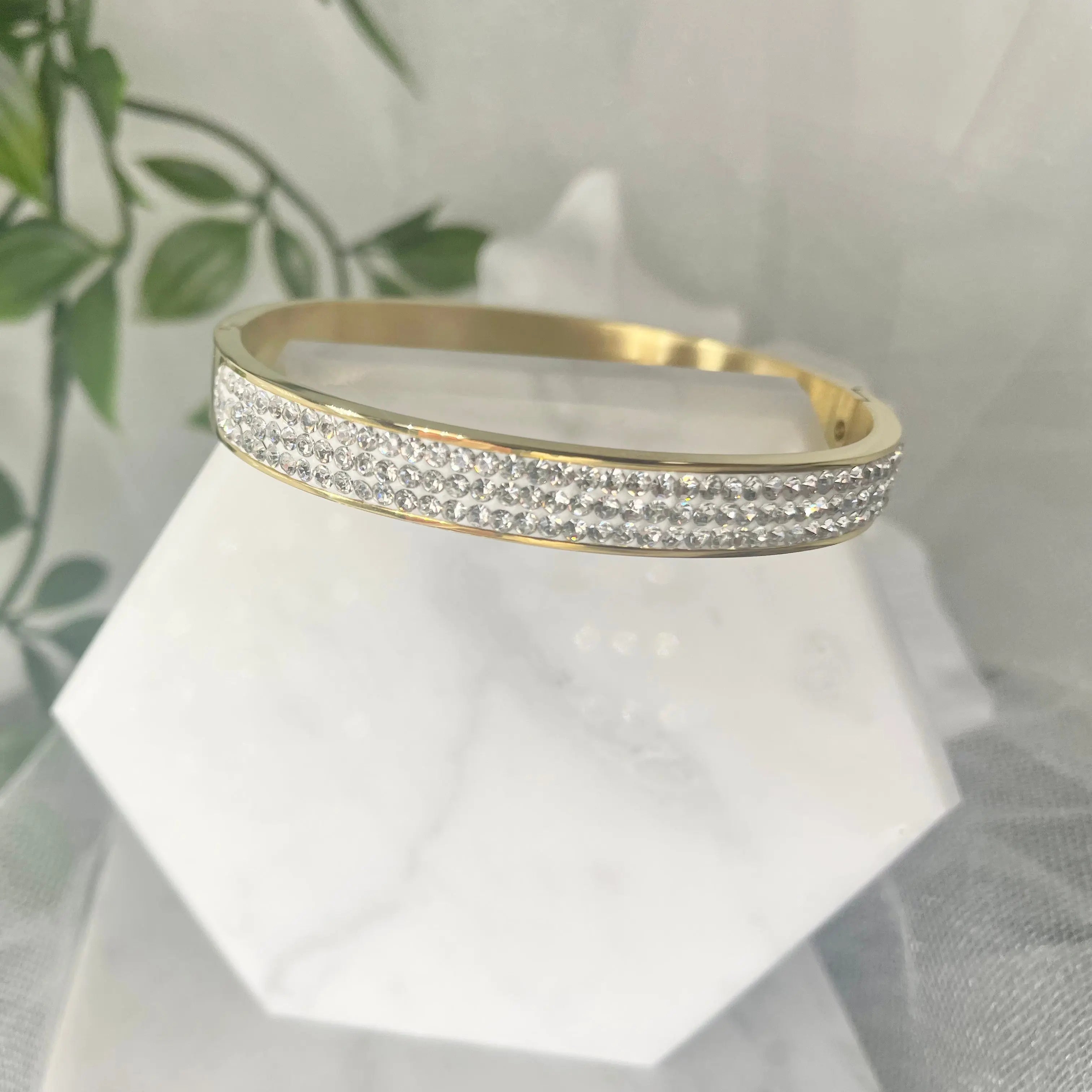 Roma Wedding Bracelet in Silver, Gold, and Rose Gold | Divine Bridal.