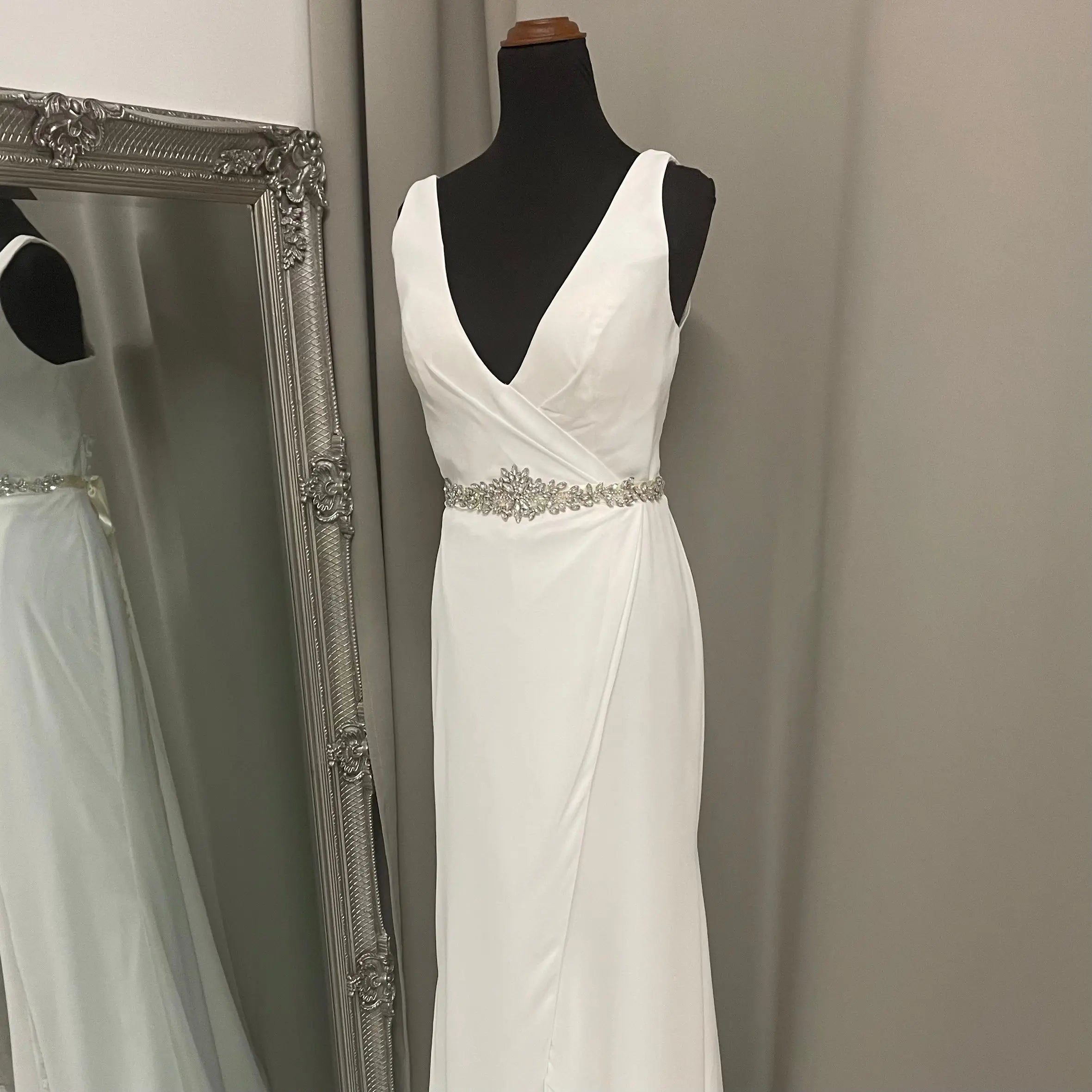 Rose Custom Bridal Belt.