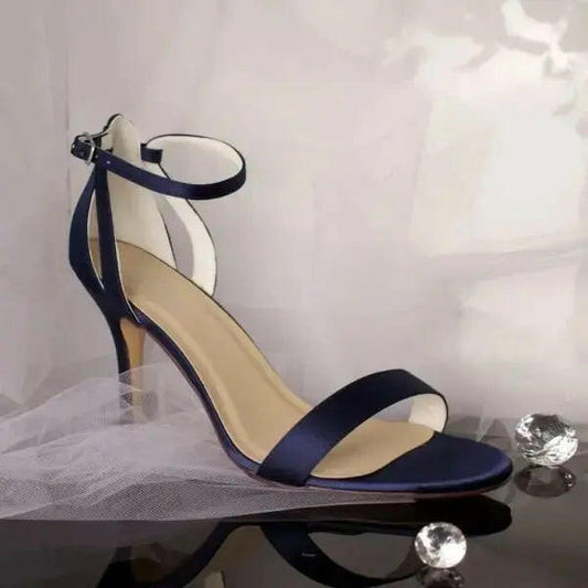 Cara Open Toe Wedding Bridal Shoe.