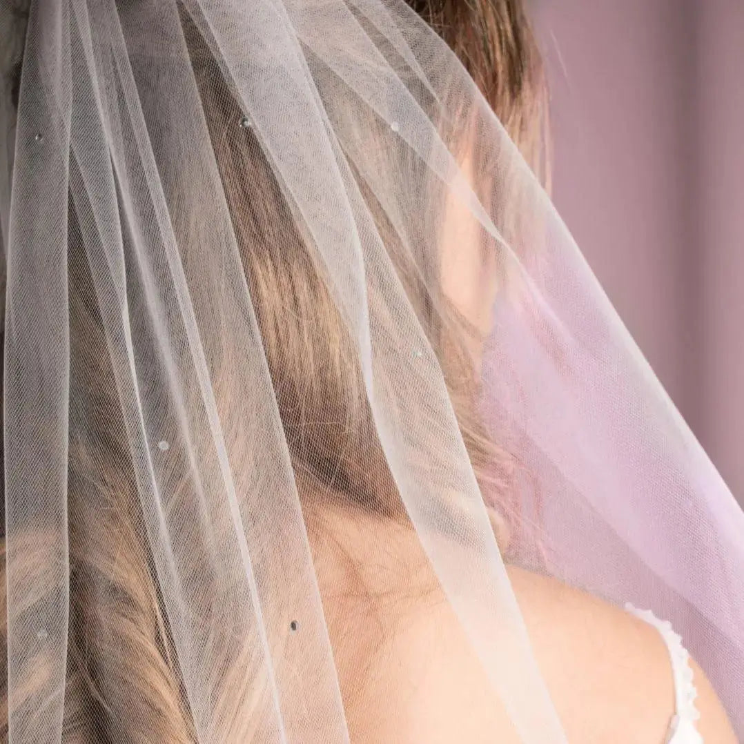 Cibrina Diamante Wedding Veil.