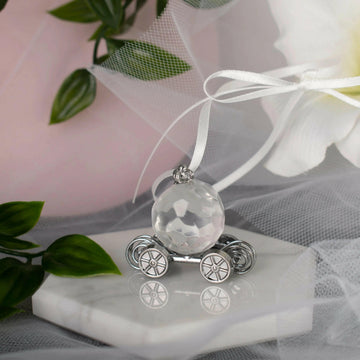 Cinderella Carriage Wrist Charm: Enchanting Wedding Charm.