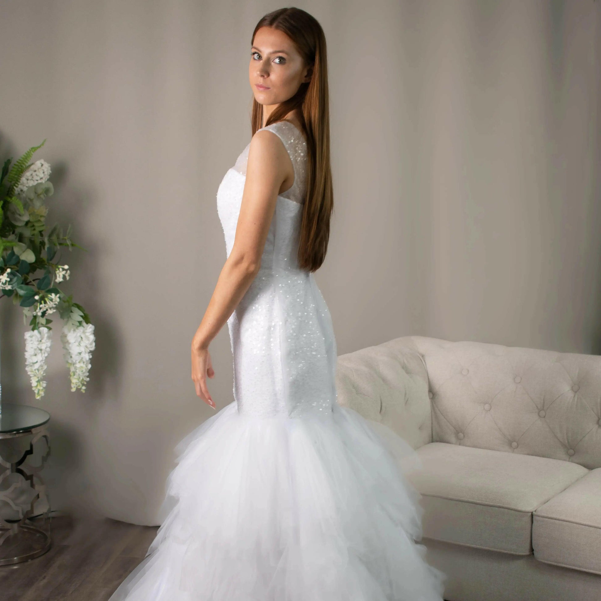Harmony - Elegant Beaded Tulle Debutante Gown | The Deb Dresses Collection.