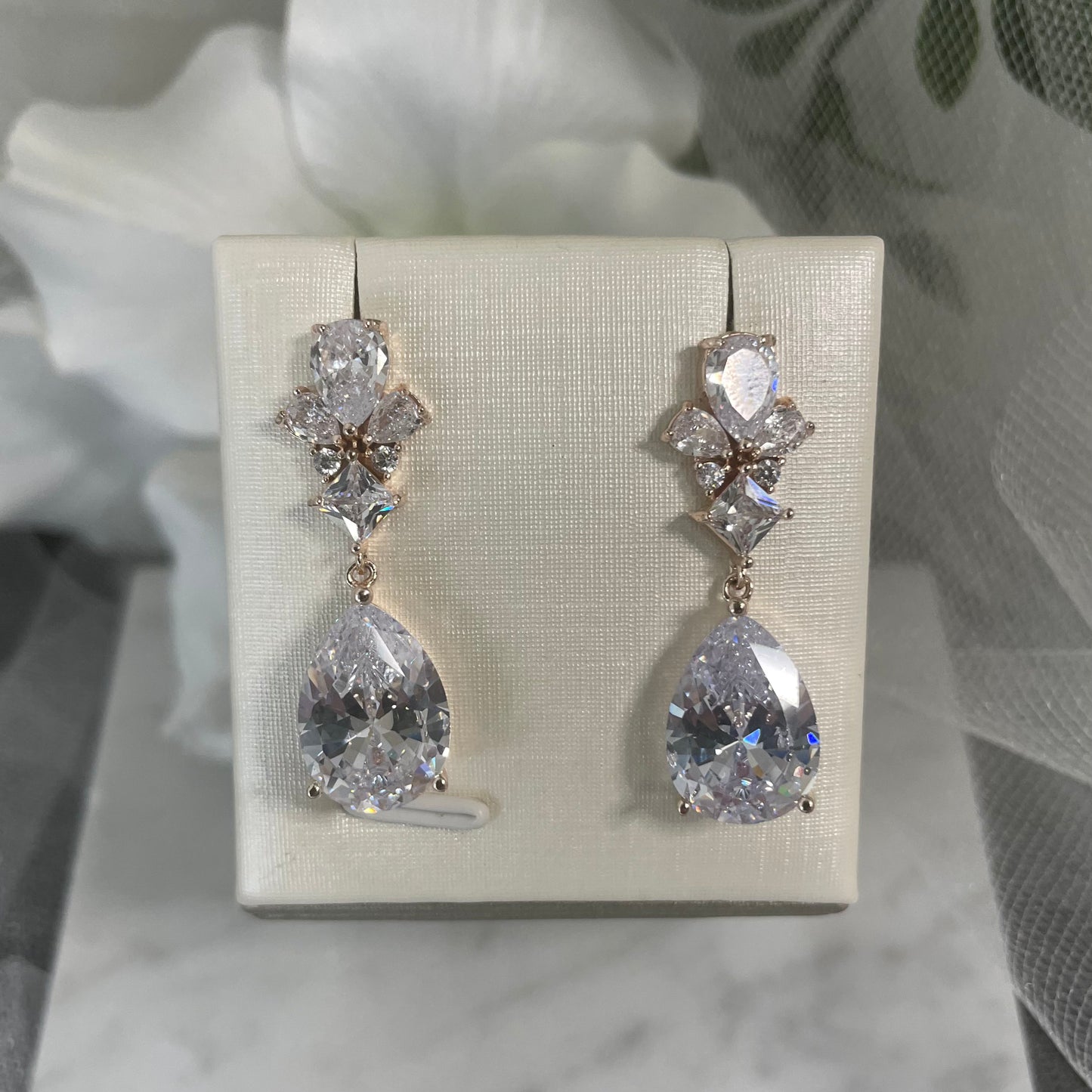 Talia crystal earrings