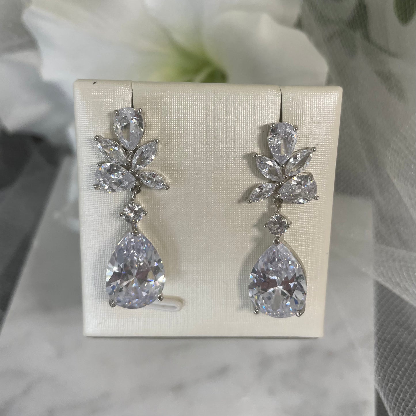 Tegan crystal earrings