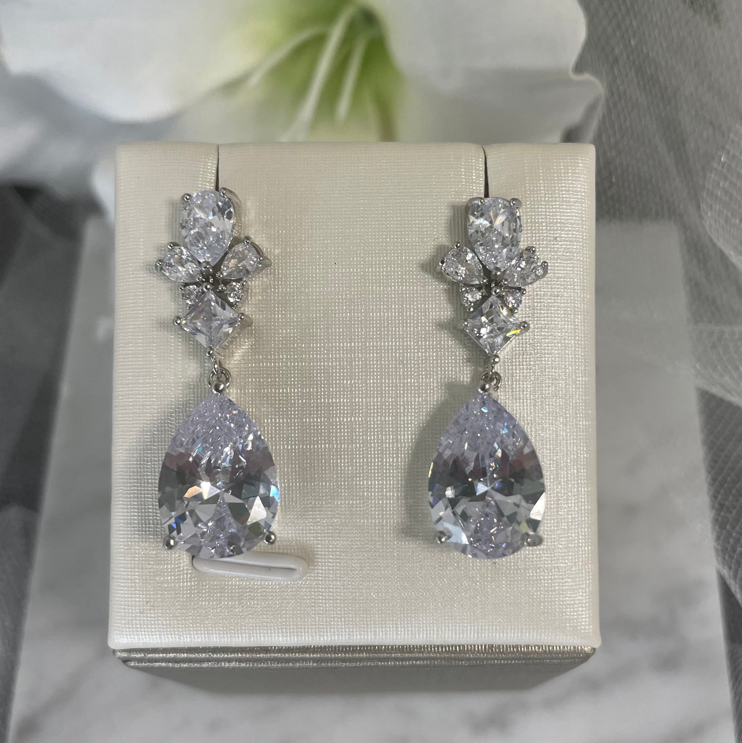 Talia crystal earrings