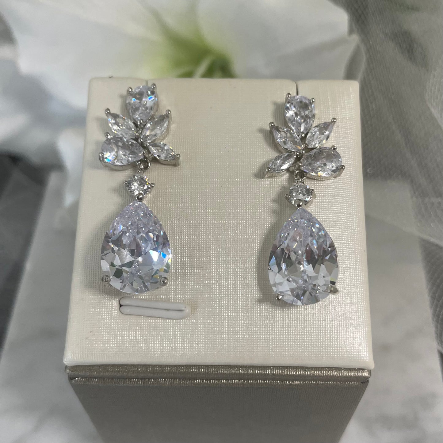 Tegan crystal earrings