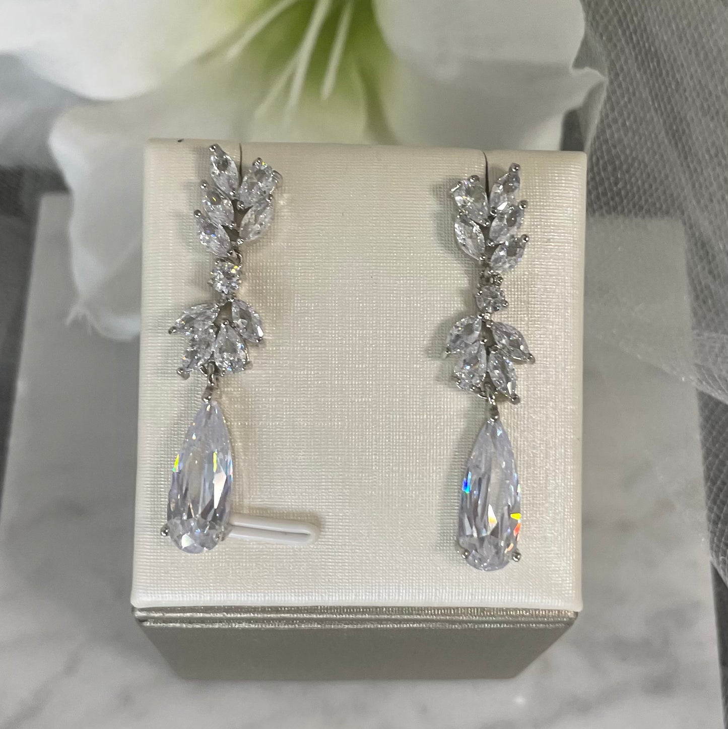 Irene crystal earrings
