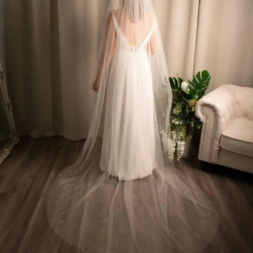 Jacinta Pearl Wedding Veil.